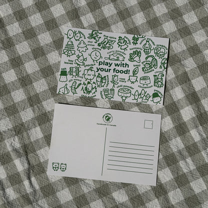 Play with your food (Postcard)